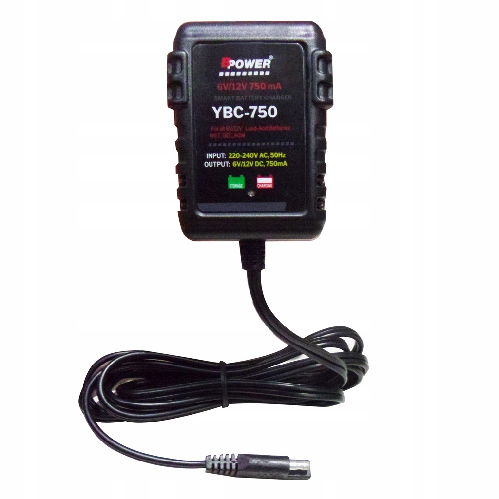 Ładowarka akumulatorów Bpower YBC 750 6V/12V - obrazek 4